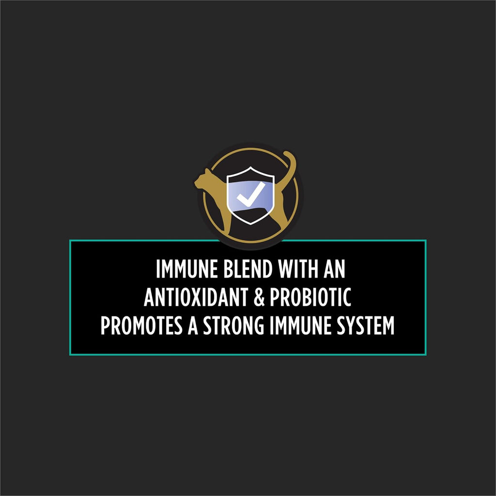 Premium USA imported cat immune support supplement packaging details.