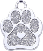 Personalized Dog/Cat Cute Paw Pet ID Tag with Unique Laser Engraving Name and Phone Number for Pet Collar or Key Chain (Pink) - Image 13