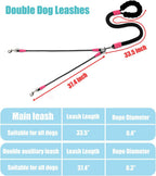 Soft padded handle of TANXIC pet lead protecting against pulls
