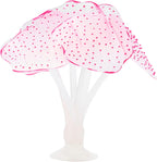 VOCOSTE soft silicone glowing aquarium simulation coral front view in fish tank