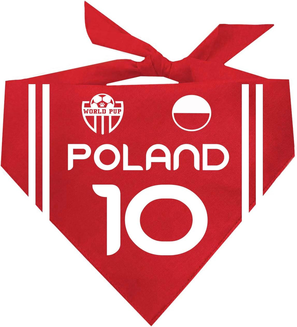 Country Style Soccer Jersey Dog Bandana | Country & Flag| Soccer Jersey Style |100% Cotton Adjustable Triangle || 1840 (Mexico, One Size) - Image 12