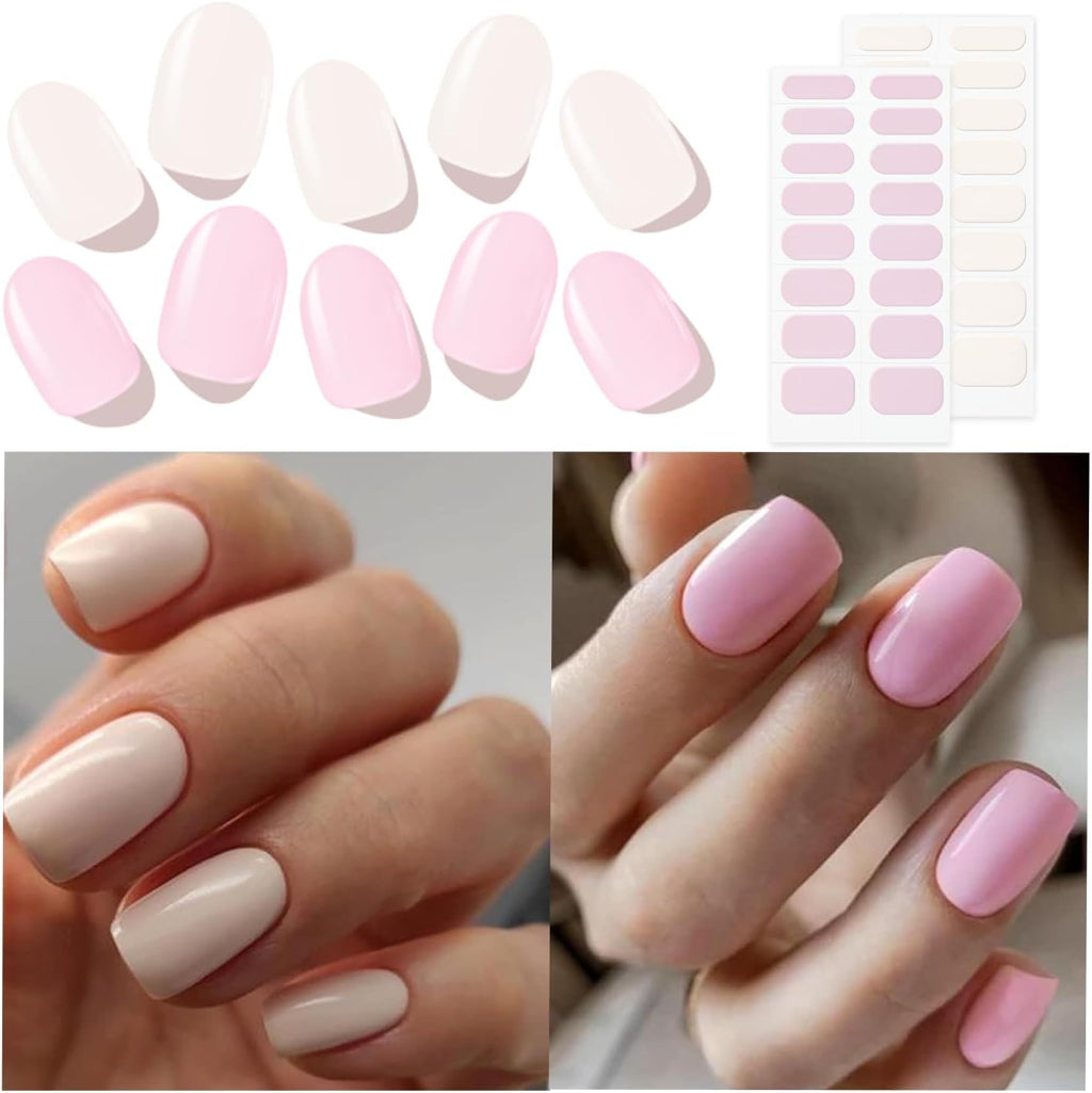 Modelones semi cured gel nail strips front view packaging