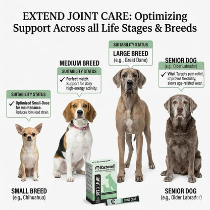Glucosamine and MSM powder supplement for dogs suffering from stiffness