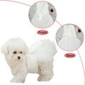 MAMORE pet party dress back view showing large structured bowknot detail