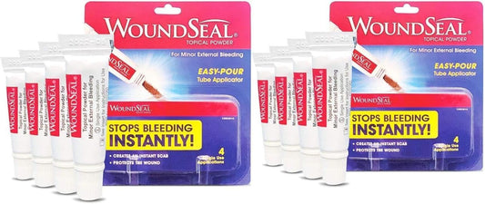 Biolife WoundSeal powder pack front view for first aid