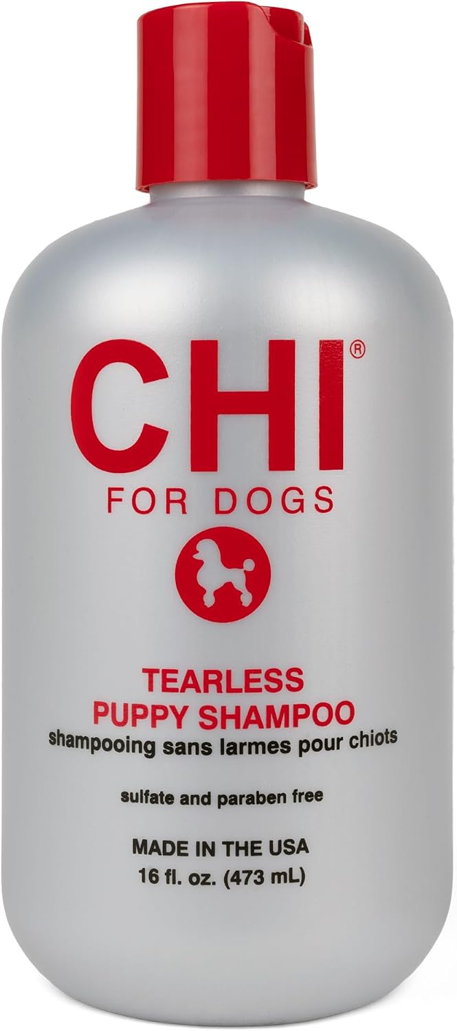 CHI for Dogs Deep Moisture Shampoo pH Balanced Hydrating Dog Shampoo Dry Skin Ionic Technology Soft Shiny Coat 16 FL OZ Made USA - Image 12