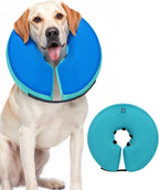 MIDOG Soft Inflatable Dog Cone, Donut E-Collar Alternative for After Surgery, Prevents Licking, Allowing Normal Eating & Vision, Comfortable Recovery Collar for Small Medium Large Dogs & Cats, Red-M - Image 11