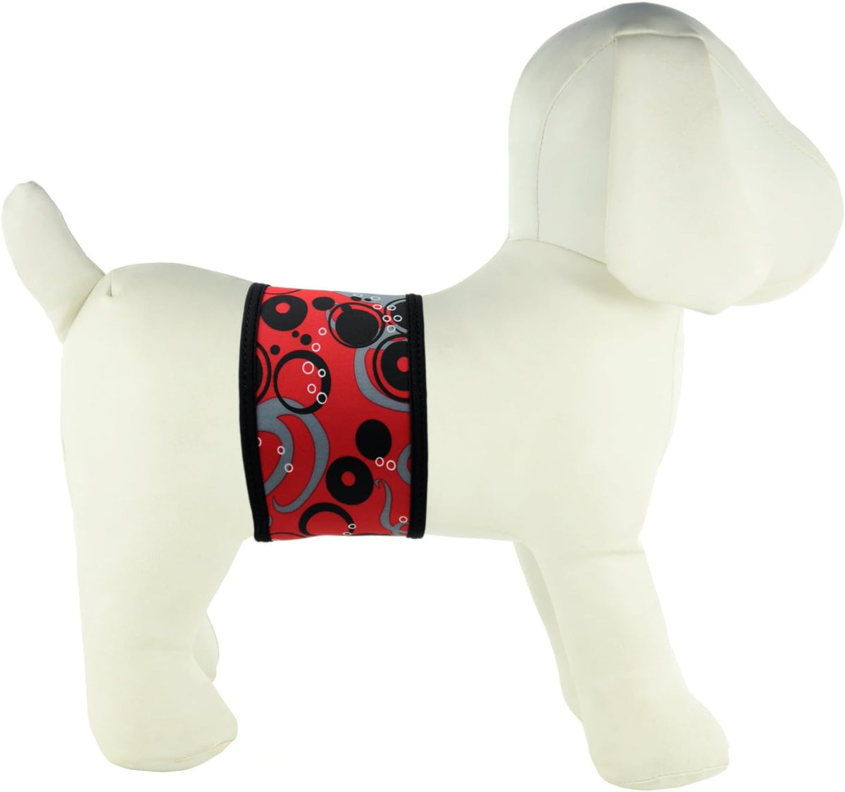 PlayaPup imported male pet wrap navy blue rear girth protection
