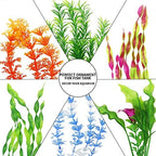 MyLifeUNIT fake water plants with ceramic anchor base