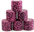 Mueuss Pet First Aid Tape Leopard Print front view