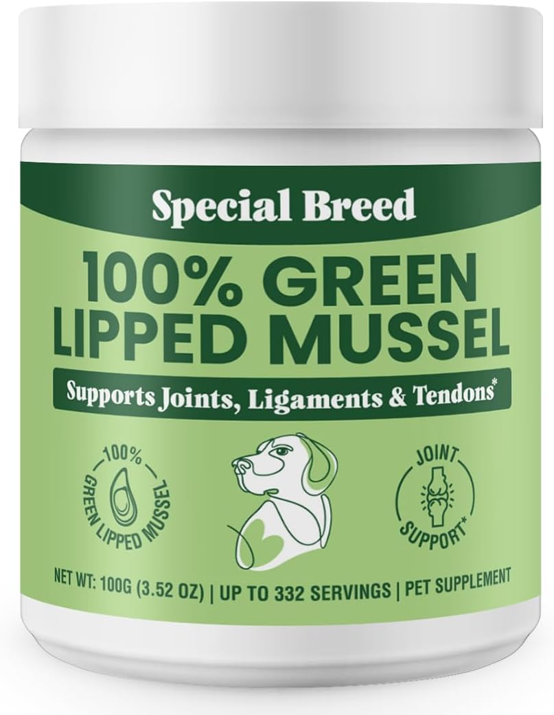 Green Lipped Mussel Powder for Dogs & Cats - 100% New Zealand Green Lipped Mussels - Natural Hip & Joint Supplement for Joints, Tendons, Ligaments, Muscles - 75 Grams - Up to 250 Servings - Image 13