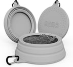 OHMO Spill Proof Collapsible Dog Water Bowl 24oz for Cars, No Splash Portable Bowls for Dog Travel, Dishwasher Safe, Pet Essentials for Road Trips, Cat Travel Accessories - Image 11