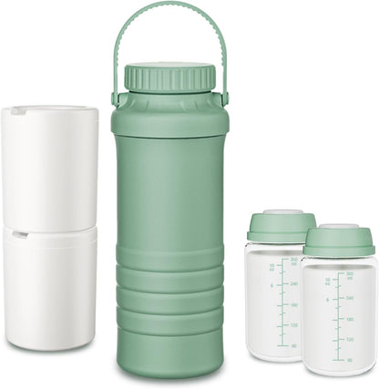 Bewinner portable breast milk cooler bottle front view