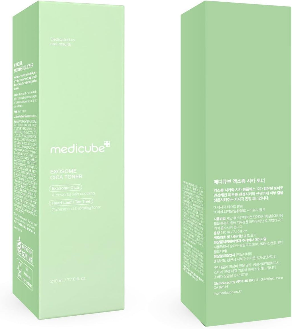 Medicube cica toner full set with cap