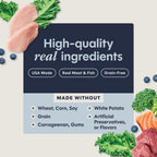 Instinct natural wet cat food packaging nutritional details