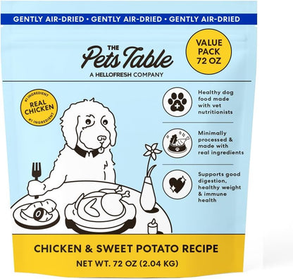 The Pets Table Chicken & Sweet Potato Air Dried Dog Food, 1 lb / 16 oz Bag - Image 13