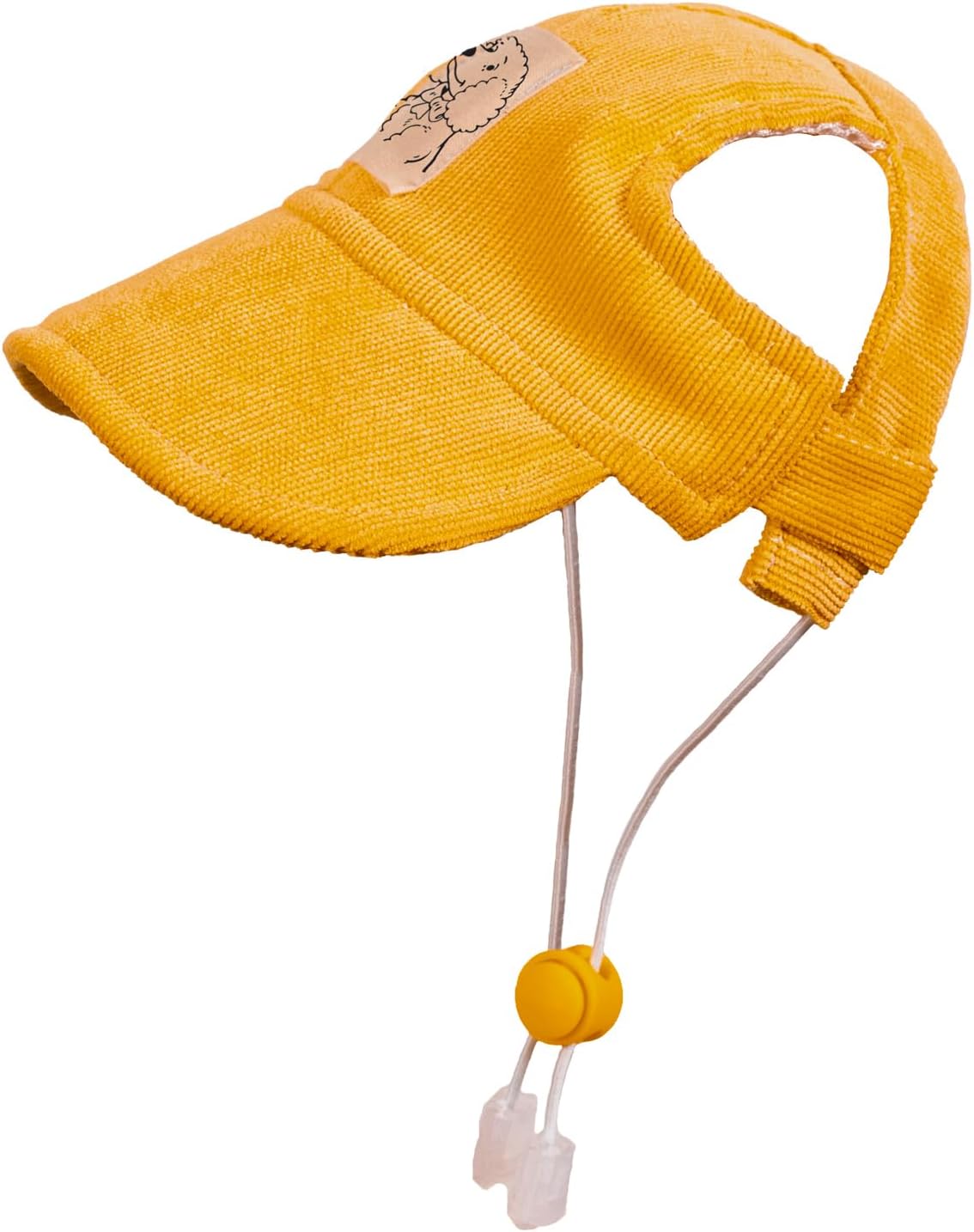 Pet Dog Baseball Cap, Cat Hat, Cat Dog Sun Cap with Ear Holes, Adjustable Puppy Outdoor Sun Hat (Red, Small) - Image 11
