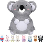 Raelitego baby head protective backpack front view koala design