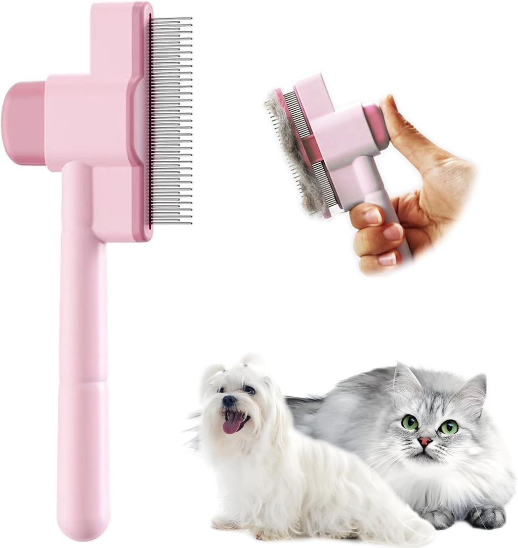Jptecy cat comb packaging and pet grooming tool