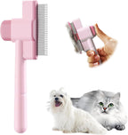 Jptecy cat comb packaging and pet grooming tool