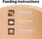 Squeezable cat treat texture and puree consistency