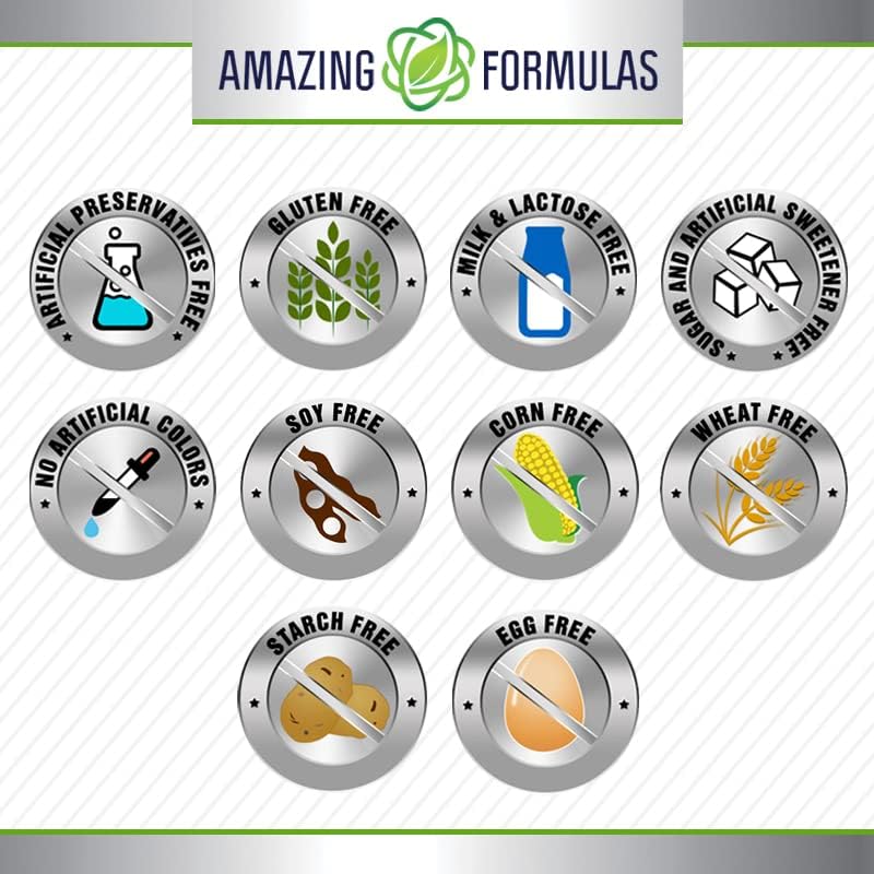 Amazing Formulas 1000 mcg Chromium Picolinate supplement for blood sugar regulation and insulin support.