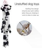 SHARLOVY interactive puppy teething toys showing the thick double stitched edges