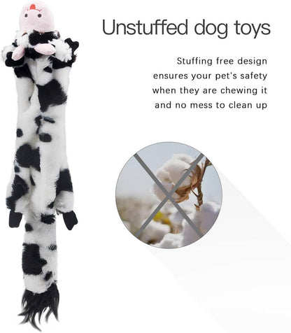 SHARLOVY interactive puppy teething toys showing the thick double stitched edges
