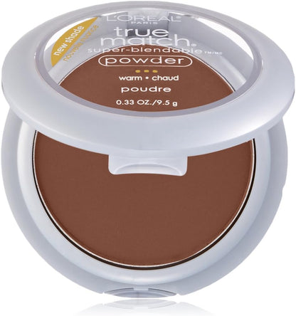L'Oreal Paris True Match Super Blendable Oil Free Foundation Powder, C3 Light Medium, 0.33 oz, Packaging May Vary - Image 15