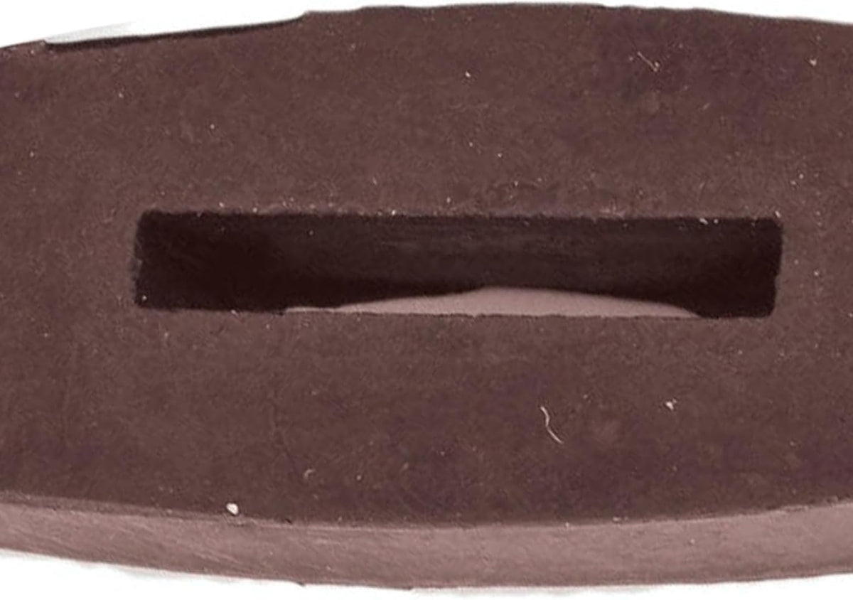 Angle view of Shires rubber rein stops for English reins