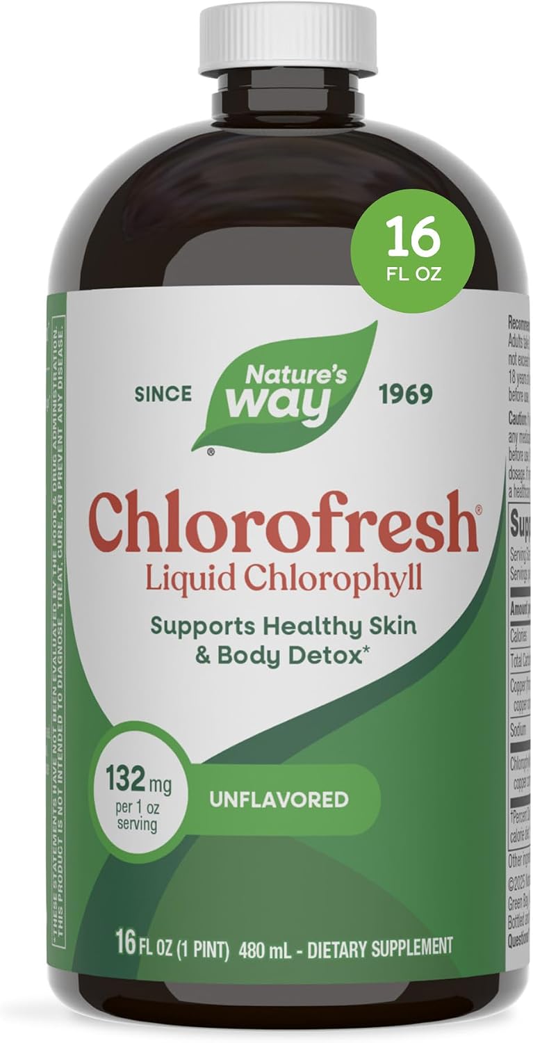 Nature's Way Chlorofresh Liquid Chlorophyll, Internal Deodorant, 16 fl oz - Image 9