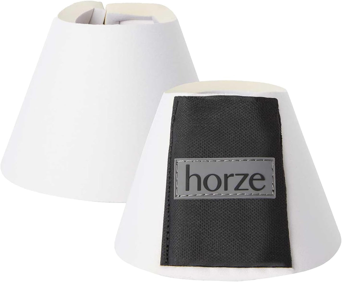 HORZE Pro Overreach Bell Boots for Horses, Neoprene Pair with Quick Wrap Closure, Durable Horse Leg Protection for Training, Turnout and Trail Rides, Shock Absorbing Horse Hoof Boots, in all sizes - Image 11