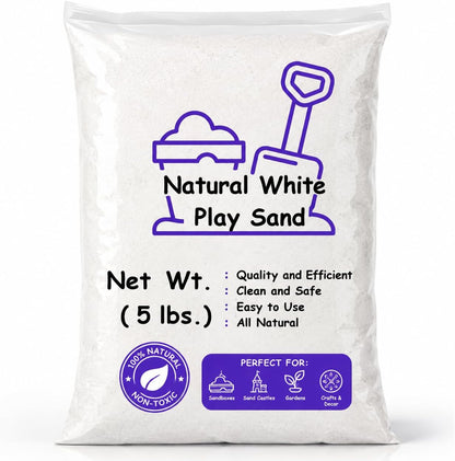 Home and Country USA Natural White Play Sand 5 lbs bag front view