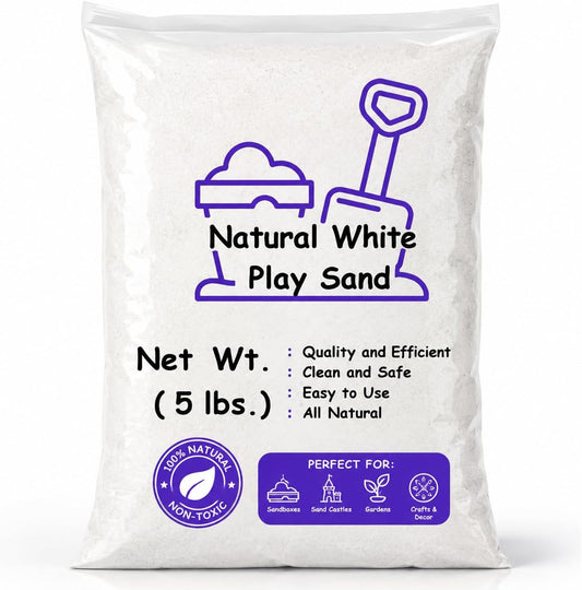 Home and Country USA Natural White Play Sand 5 lbs bag front view