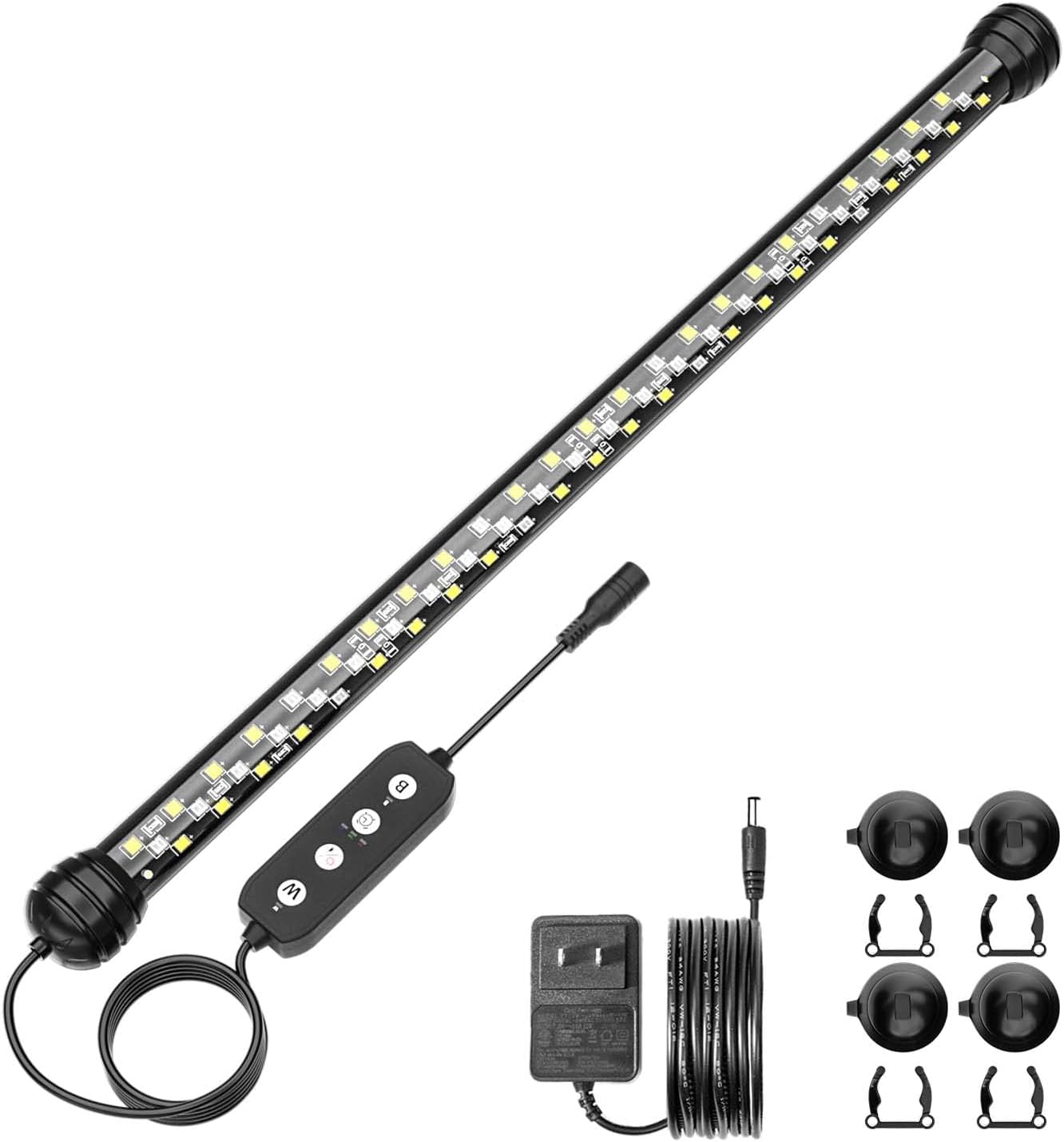 Side profile of Seaoura waterproof LED light for aquarium