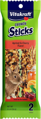 Vitakraft Crunch Sticks Rabbit Treat Wild Berry and Honey Flavor with Natural Grains and Honey Enriched with Essential Nutrients Baked on Wooden Stick to Encourage Chewing and Long Lasting Enjoyment - Image 13