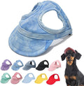 Gogobuddy dog baseball cap in cloud blue front view