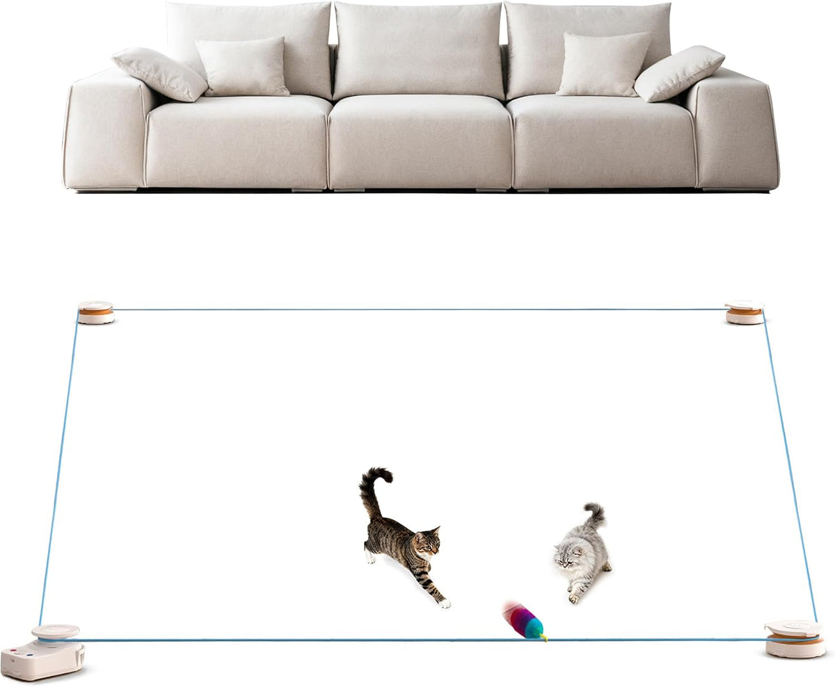Interactive Cat Toy for Indoor Cat,Automatic Treadmill for Exercise - Image 9