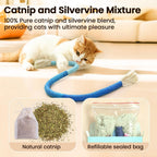 Cat Chew Ropes with Catnip, Teeth Cleaning, 3Pcs 23.6" for Cats - Image 3