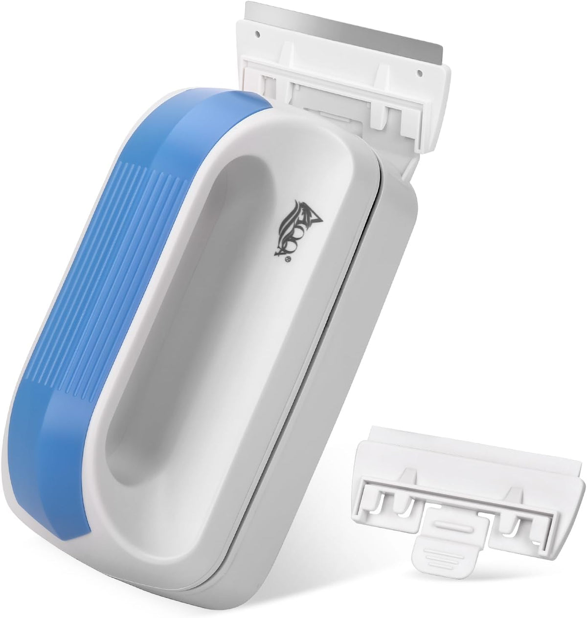 Compact magnetic algae scraper tool for acrylic aquariums
