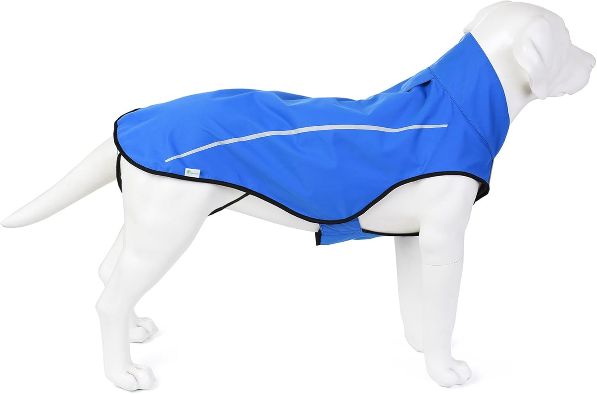 Mile High Life Dog Raincoat, Adjustable Waterproof Reflective Rain Jacket for Small Medium Large Dogs, Lightweight Breathable Pet Rain Coat with Leash Hole(Hot Pink,M Chest 26-32") - Image 11