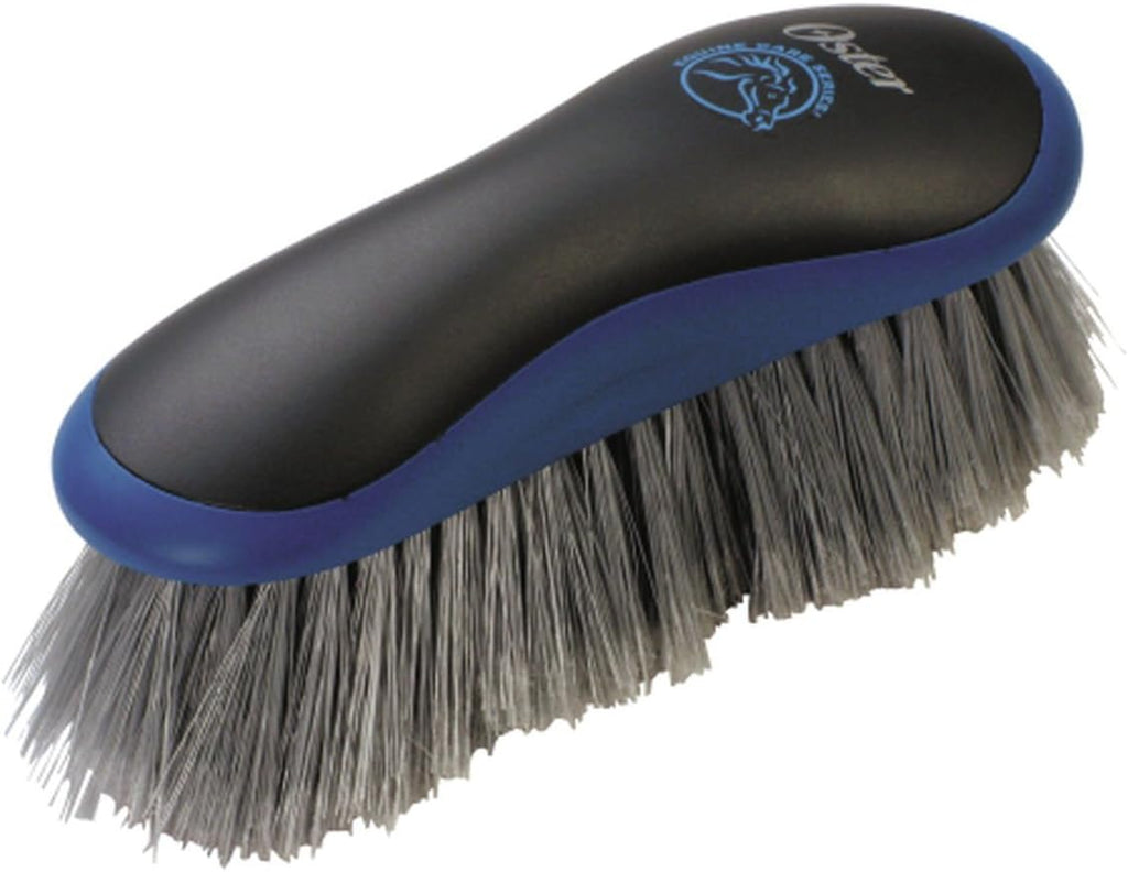 Oster equine care series stiff bristle grooming brush front view