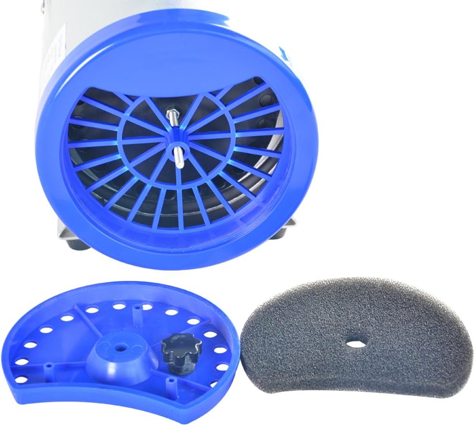 SHELANDY professional twenty four hundred Watt dog force blower body showing noise reduction housing