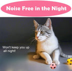 Petfavorites lightweight one point five inch cat toy balls lifestyle image