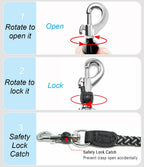 Mycicy short dog leash 3 feet length variant for medium and large dogs