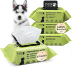 Pawfume Dog Wipes 100 Count, Pet Wipes - Hypoallergenic & Gentle Dog Wipes for Eyes, Face, Butt, and Paws - Cleaning & Deodorizing, Grooming Tear Stain Wipes for Puppy, Adult Dogs & Cats - Image 10