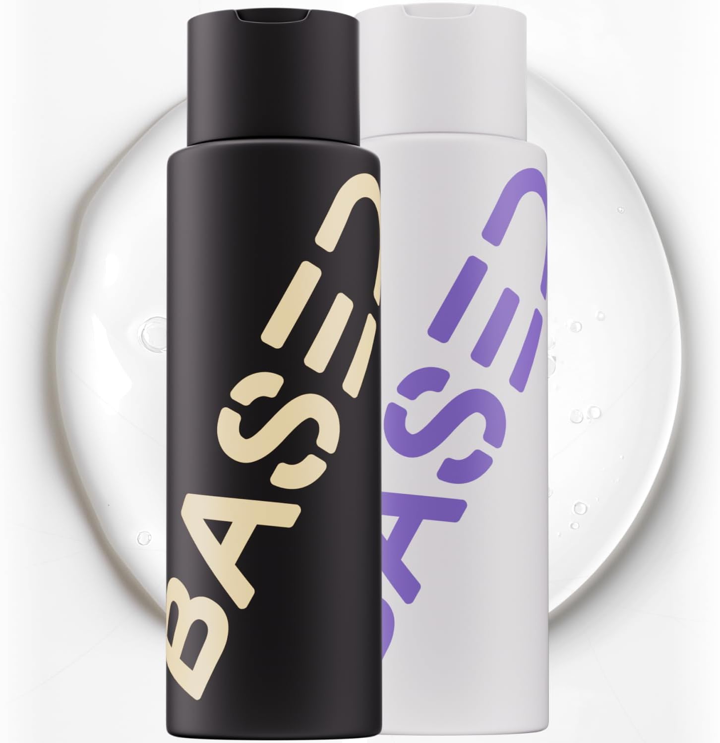 BASED BODYWORKS Men's Shampoo and Conditioner Bundle front view showcase