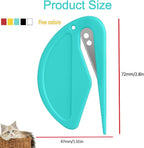 HeartfeltYIre grooming tool showing stainless steel blade detail
