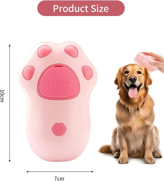 Market Union pet grooming brush with mist spray function