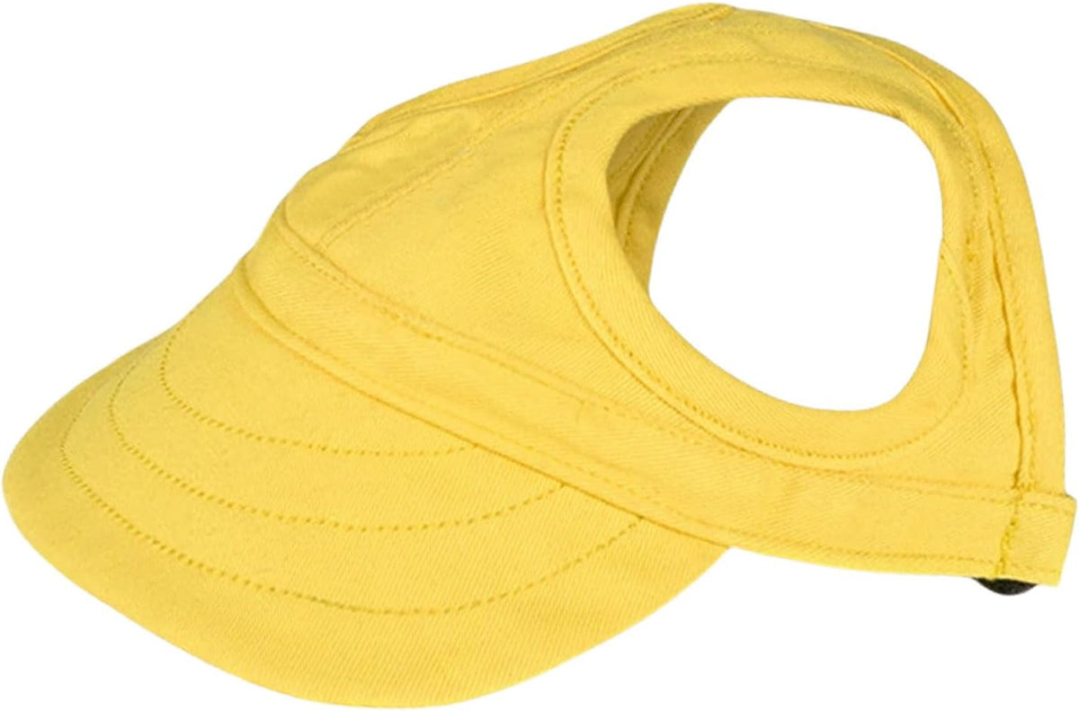 Dog Baseball Cap,1PC Pet Summer Beach Peaked Cap Dog Hat with Ear Holes, Adjustable Cat Visor Sunbonnet Hat for Small Medium Large Dogs (Solid Red, X-Large) - Image 12